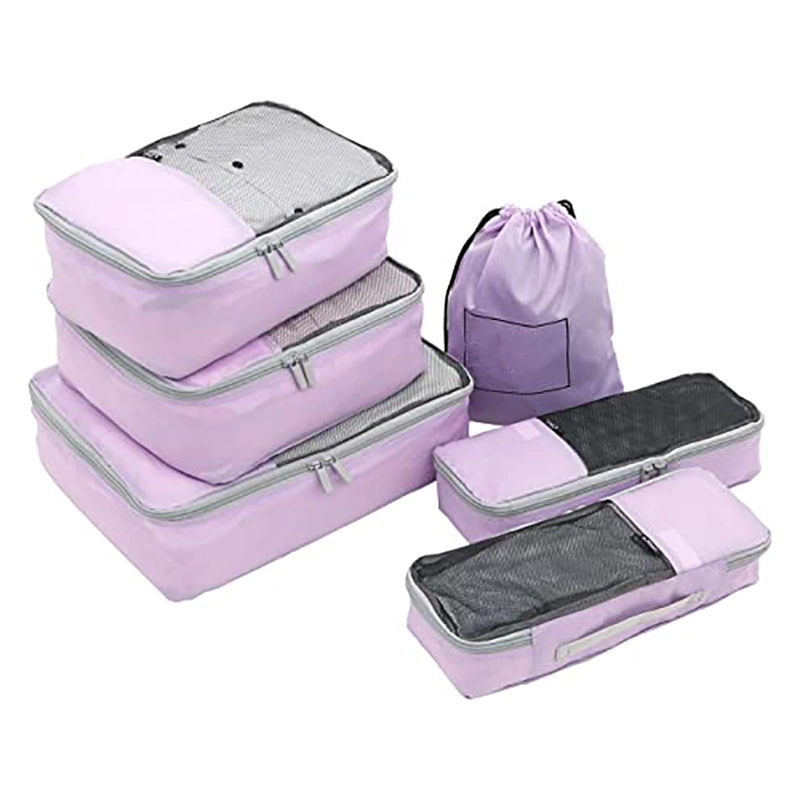Lightweight Waterproof Storage Nylon Cosmetic Toiletry Travel Makeup Bag Set