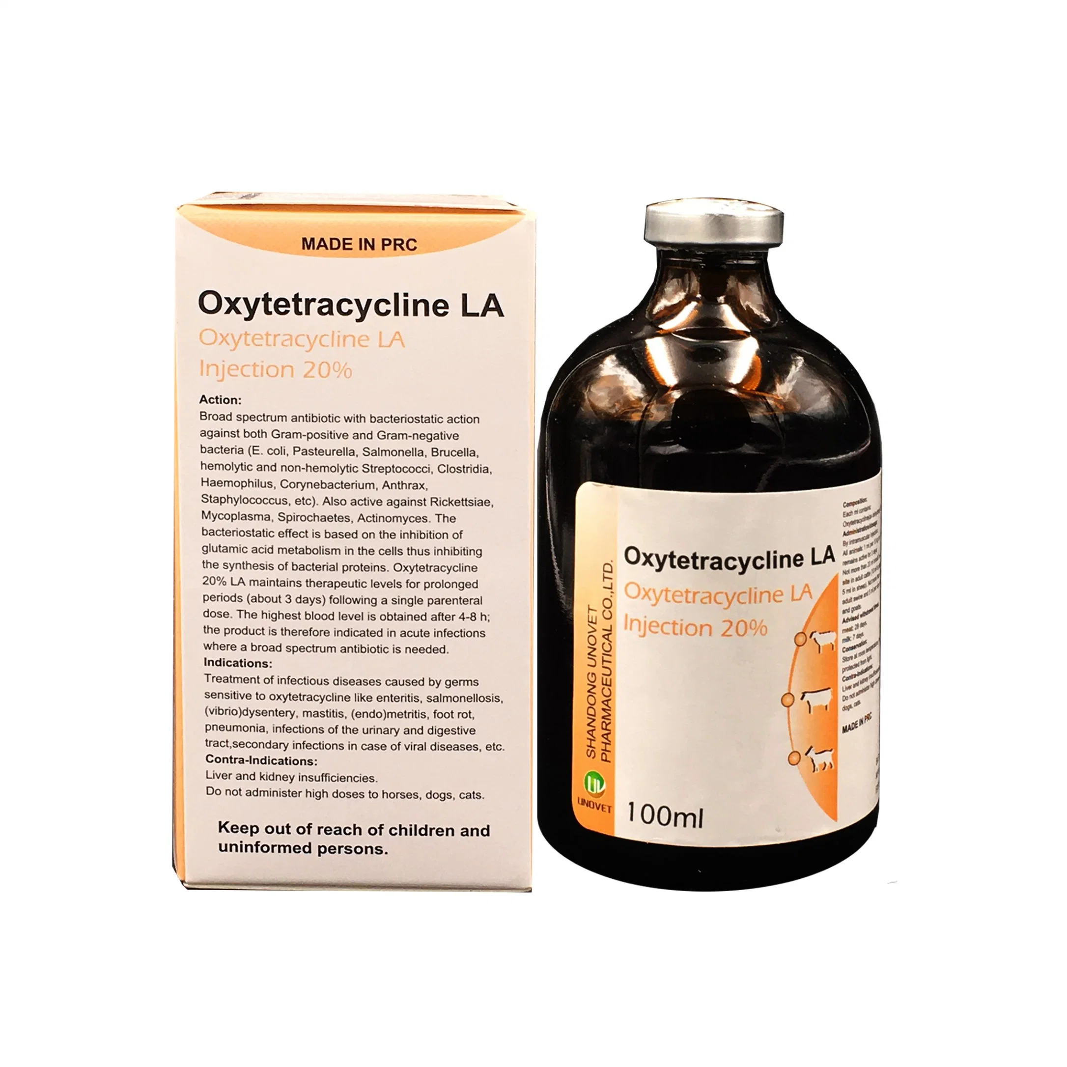 20% Oxytetracycline Injection Veterinary Drug Manufacturer