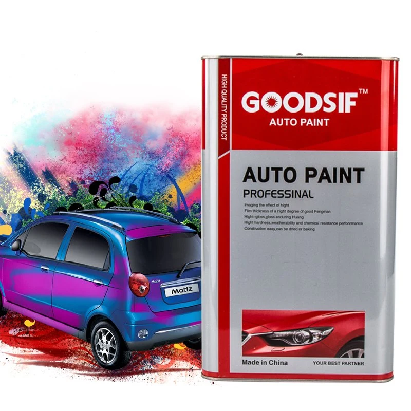 2K Clear Coat Varnish Car Paint Auto Body Repair Paint 2K Solid Color Paint Automotive Paint
