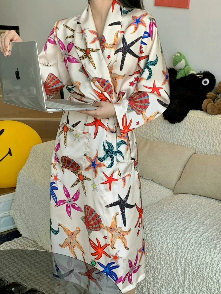 Luxury Wholesale/Supplier Price Bathrobes for Home Sleep Casual Wear Bathrobe