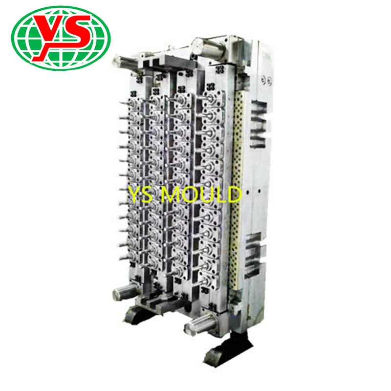 32 Cavities Needle Pet Preform Mould Injection Mold Valve Pet Itself-Locking Plastic Preform Mold