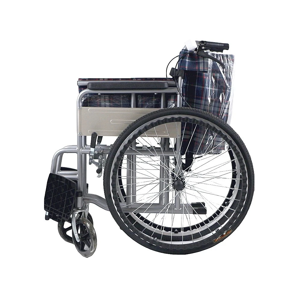 High Quality Folding Wheelchair Portable Chair for Disable and Patient Care