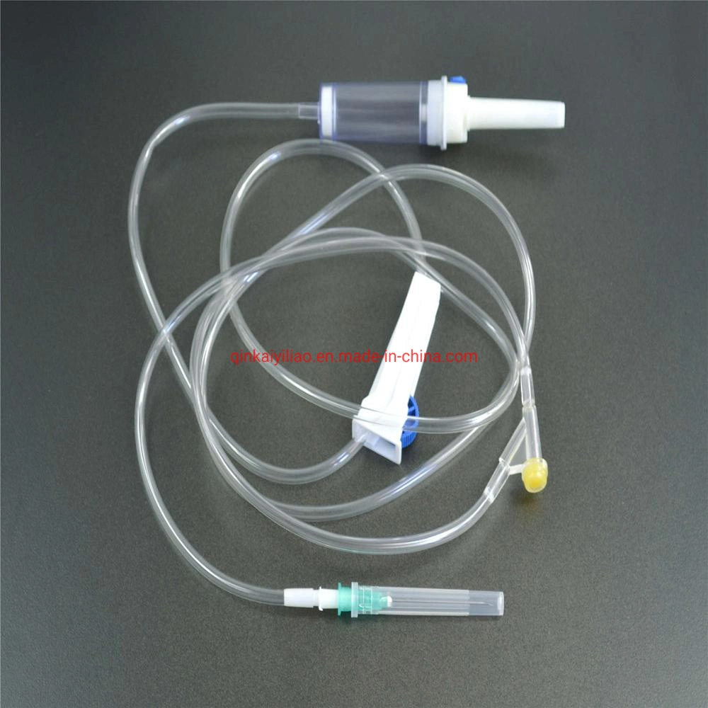 Disposable Infusion Set Luer Lock with Needle Ce and ISO