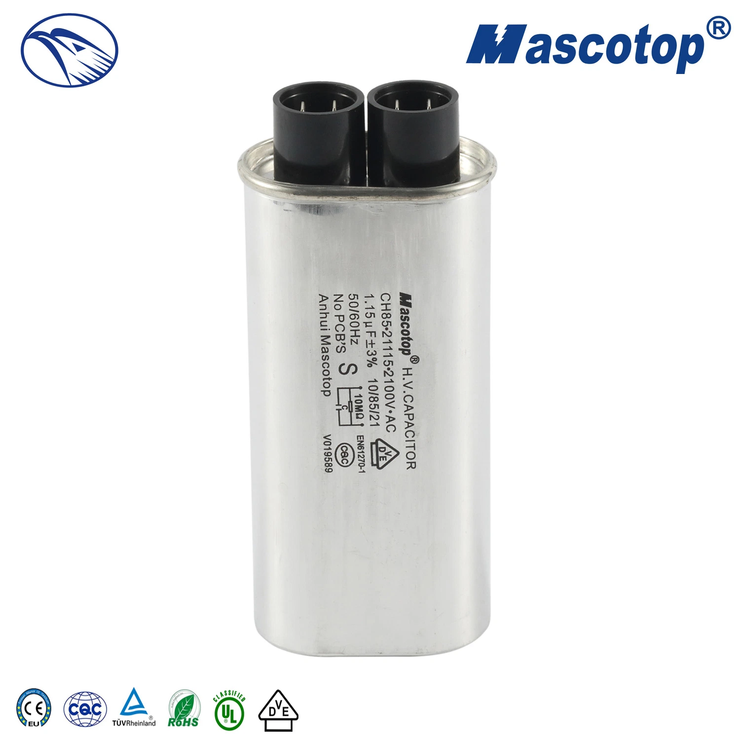 CH85 AC Microwave Oven High Voltage Power Capacitor