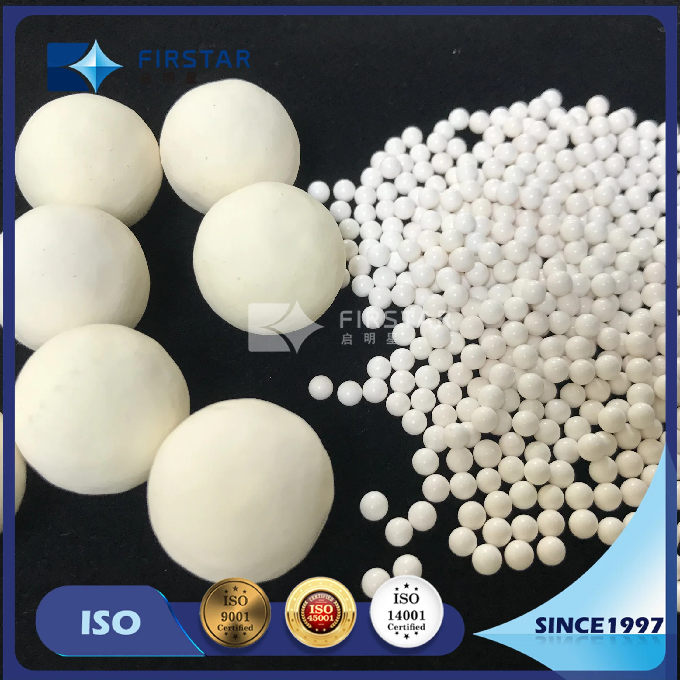 Ceramic Grinding Media Sg4.1 Polished Zirconia Silicate Grinding Beads for Chemical Industry