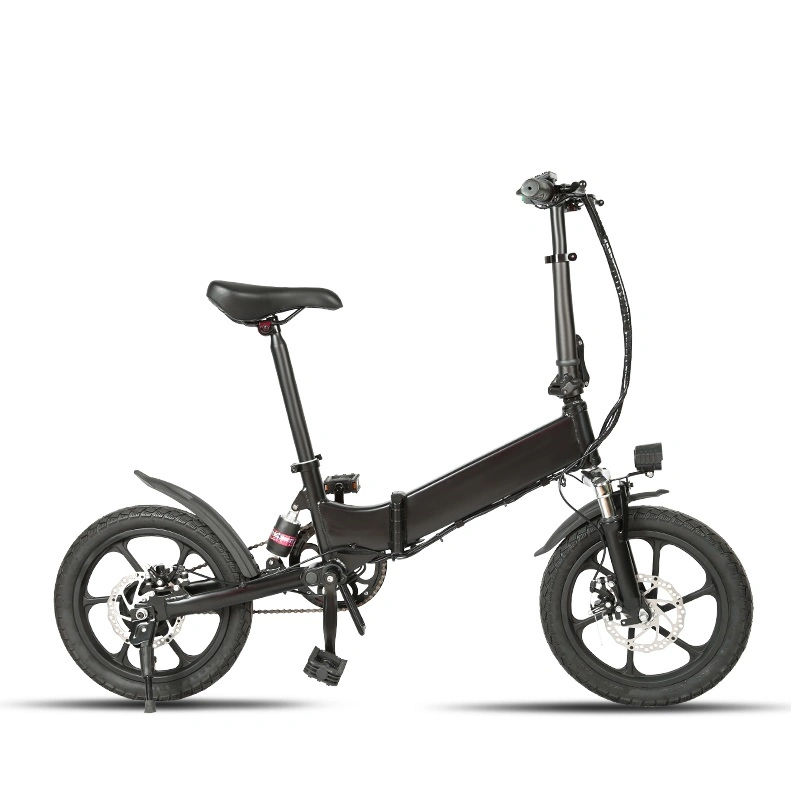 Brushess Motor 16 Inches Full Carbon Fiber Folding E-Bike Ebike