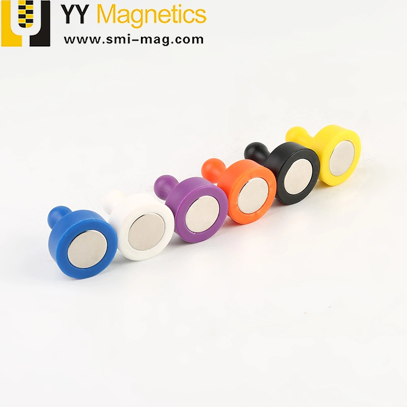 Small Size Colorful Magnetic Magnet Neodymium Pin Magnet Industrial Magnet