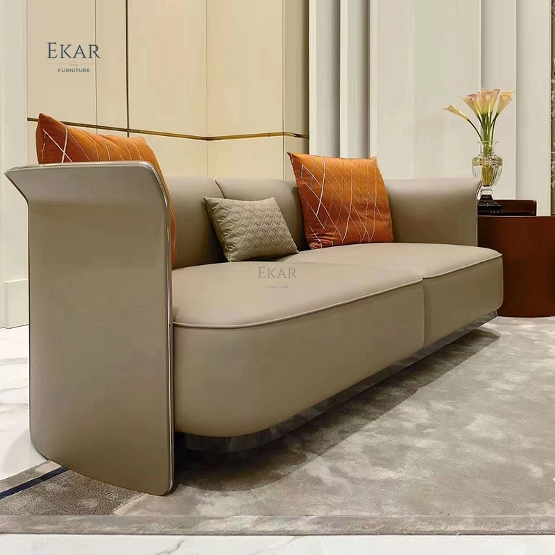 Ekar Luxus Leder Italienisch Modern Wohnzimmer Stil Sofa