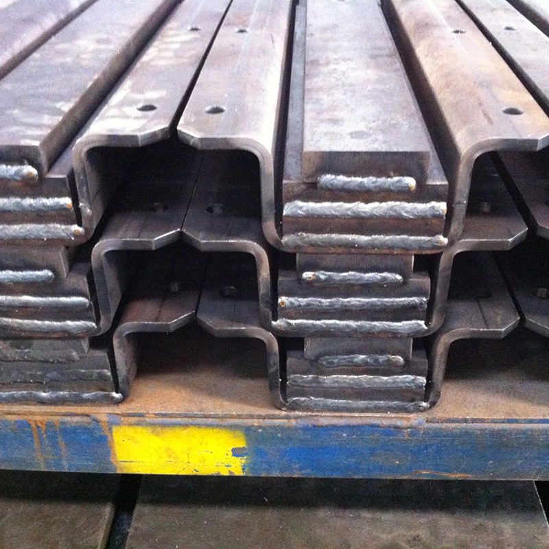 High-Quality and Durable Machine Parts Welded Parts for Railway