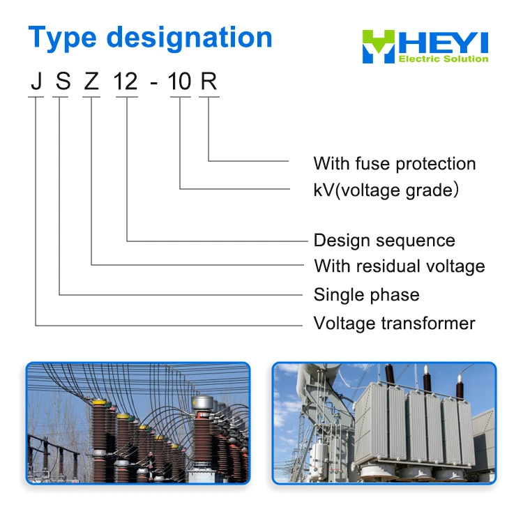 Heyi Jdz12-10R 100V 220V 1 fase transformador corriente alto paso Tensión de control ascendente