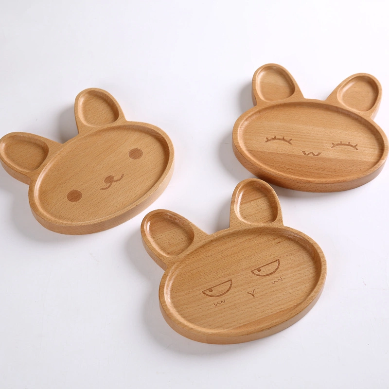 Customized Wood Bamboo Cartoon Tray Pallet