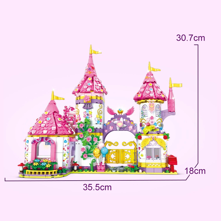 WOMA Toys C0251 Castle Carriage Princess Building Block Brick Pretend Spielen Spielzeug mit CE