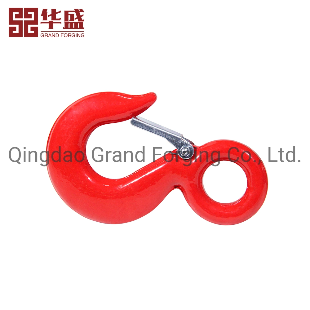 Factory Direct Sale Us Type 320A Steel Eye Forged Crane Lifting Eye Hoist Hook