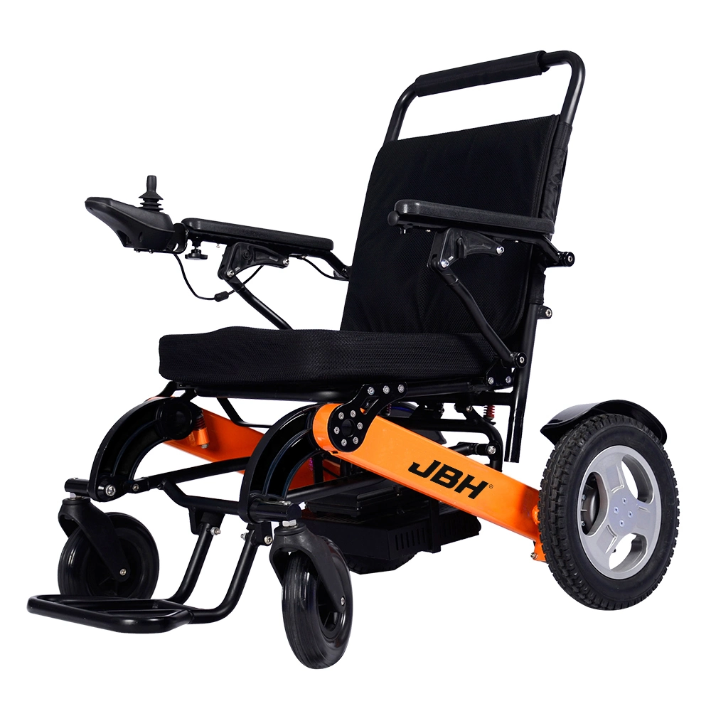 Comfortable Elderly Use Power Folding Wheelchair CE & FDA Certificated