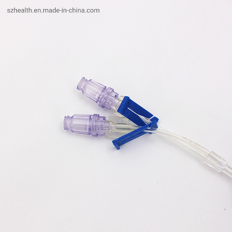 Factory Made Needle Free Connector with 10cm Extension Tube Male Lure