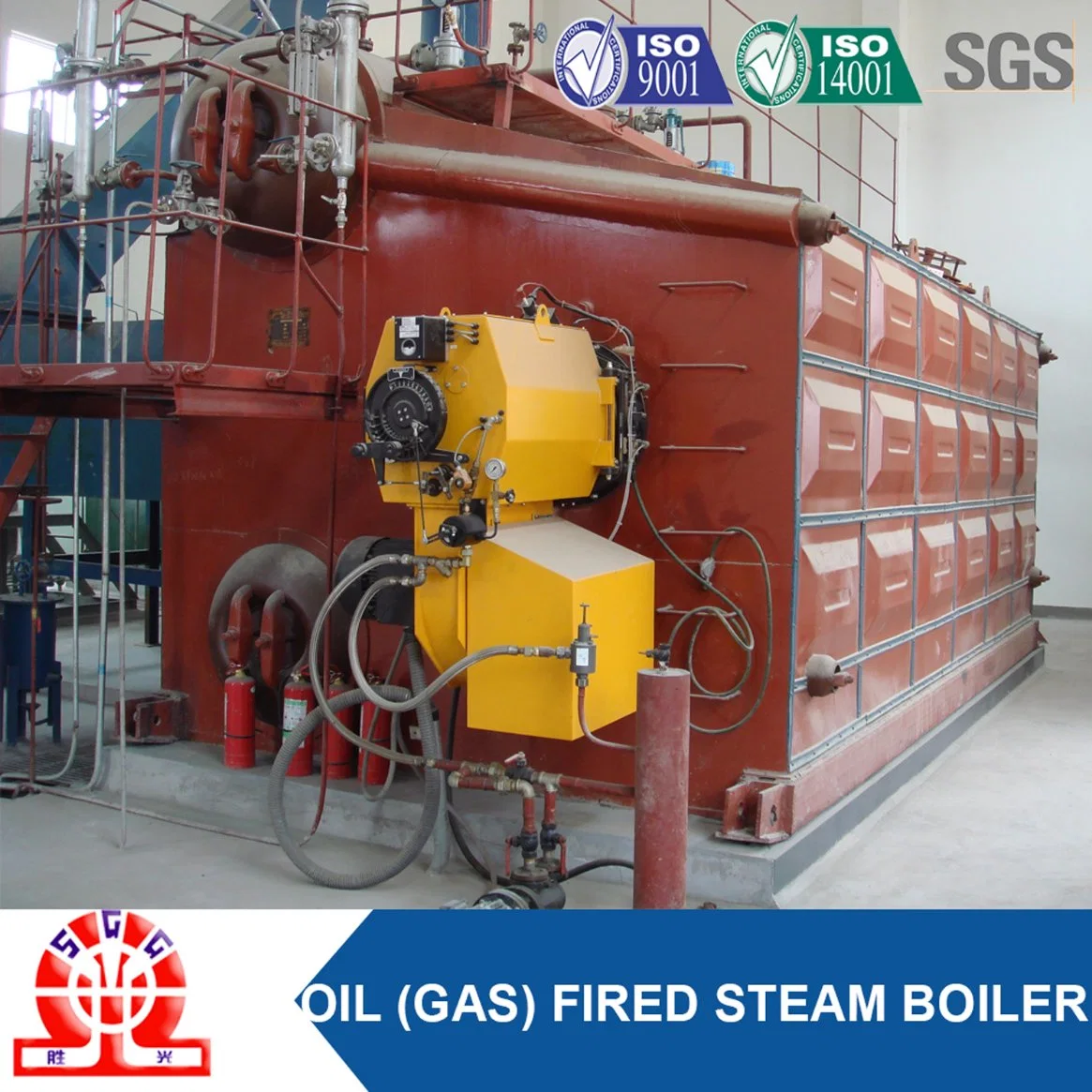 Double Drum Gas (oil) Fired Automatic Boiler Steamer