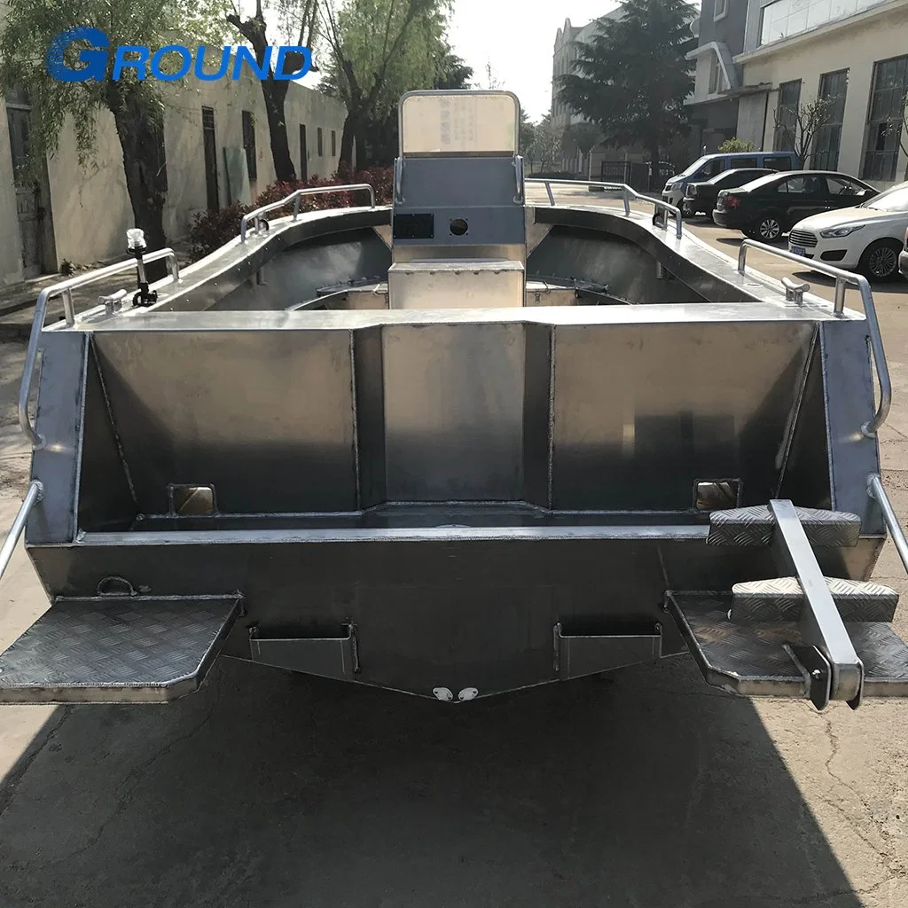 Ground 5.1m 17FT Ce Approved Windshield Fast Aluminum Boat for Fishing