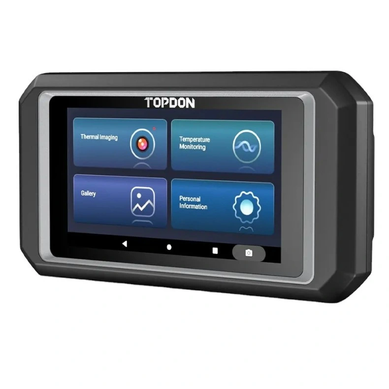 Topdon TC003 nouvel écran portable professionnel 5 pouces 256X192 haute résolution Android Windows PC Phone infrarouge infrarouge thermique Imageur