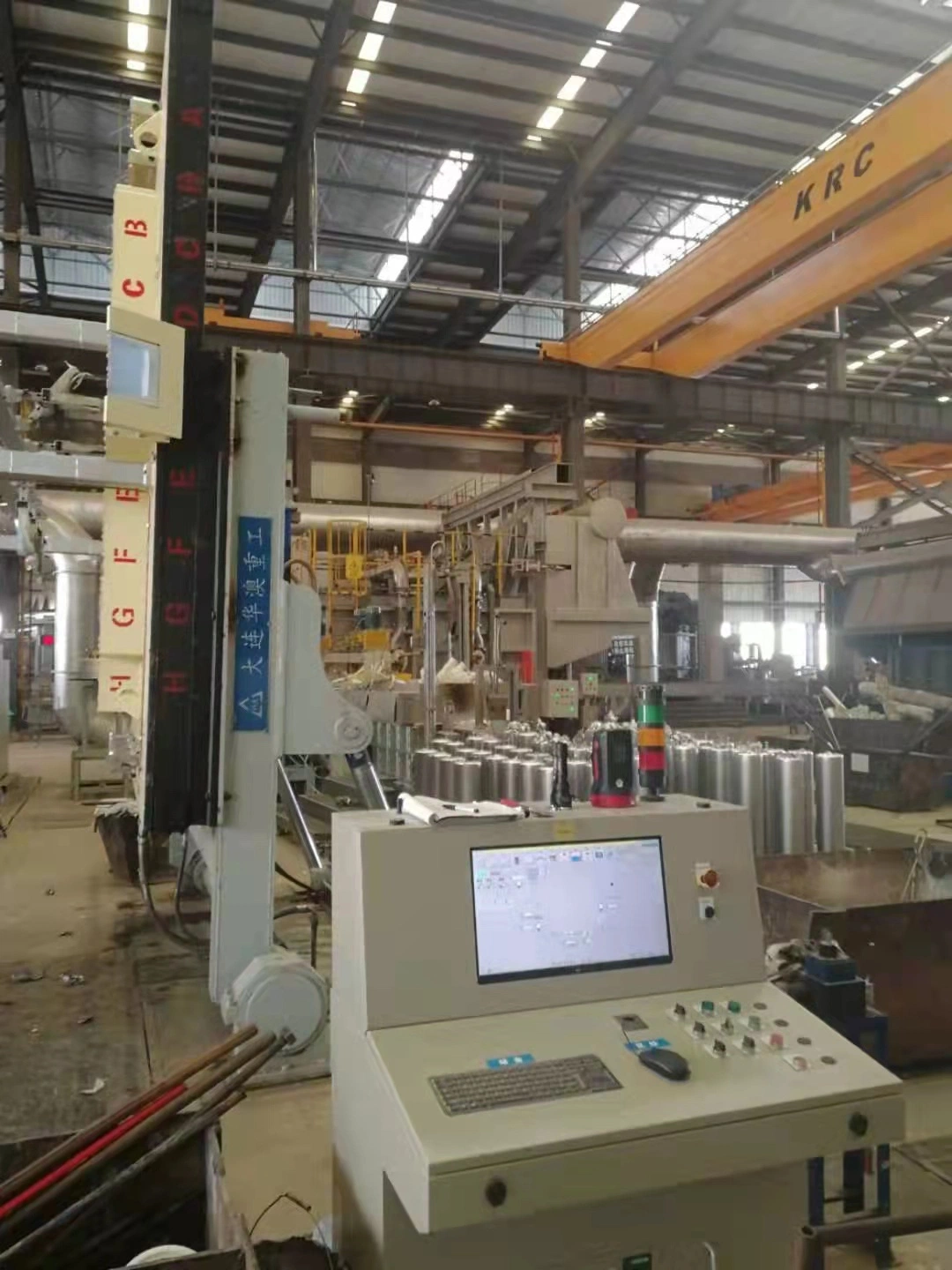 Hot Top Hot Top Aluminum Billet Continuous Foundry Machine