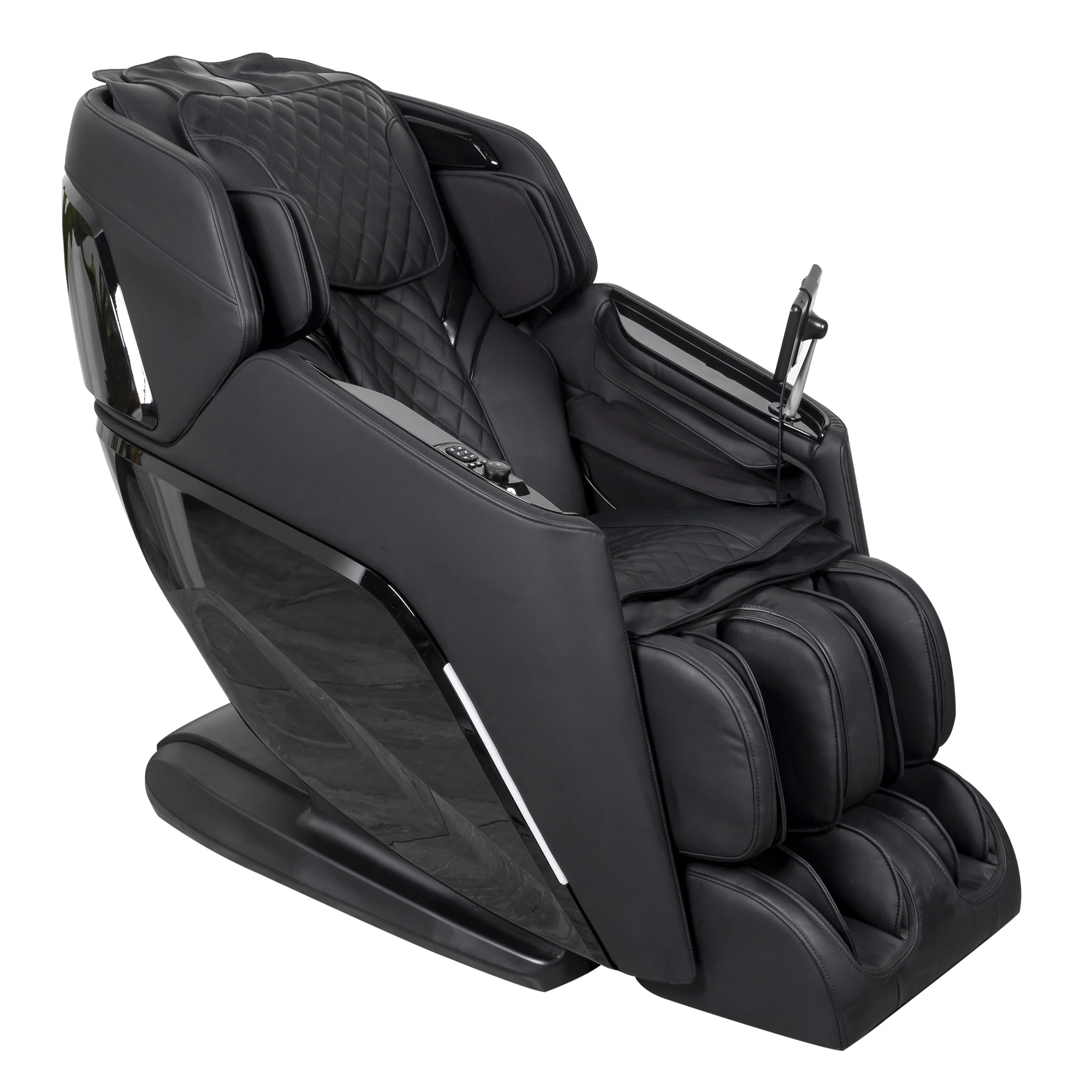 Rolete de pé de corpo inteiro, Zero Gravity esticar o mecanismo de reclinação Luxury Air Bag para todo o corpo cadeira de massagem