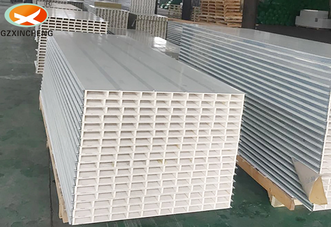 Guangzhou Chea Price High Temperature Resistant Fireproof Partition Plate Magnesium Oxide Ceiling Wall Board MGO Sandwich Panel