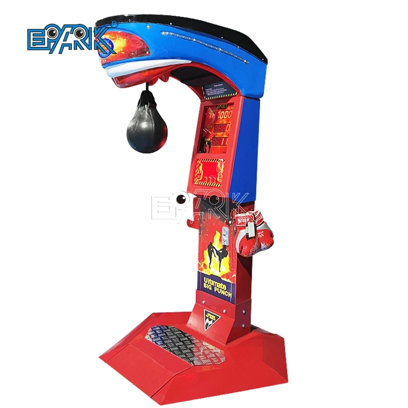 Coin Operated Arcade Prize Redemption Machine Punch Boxing Game Machine