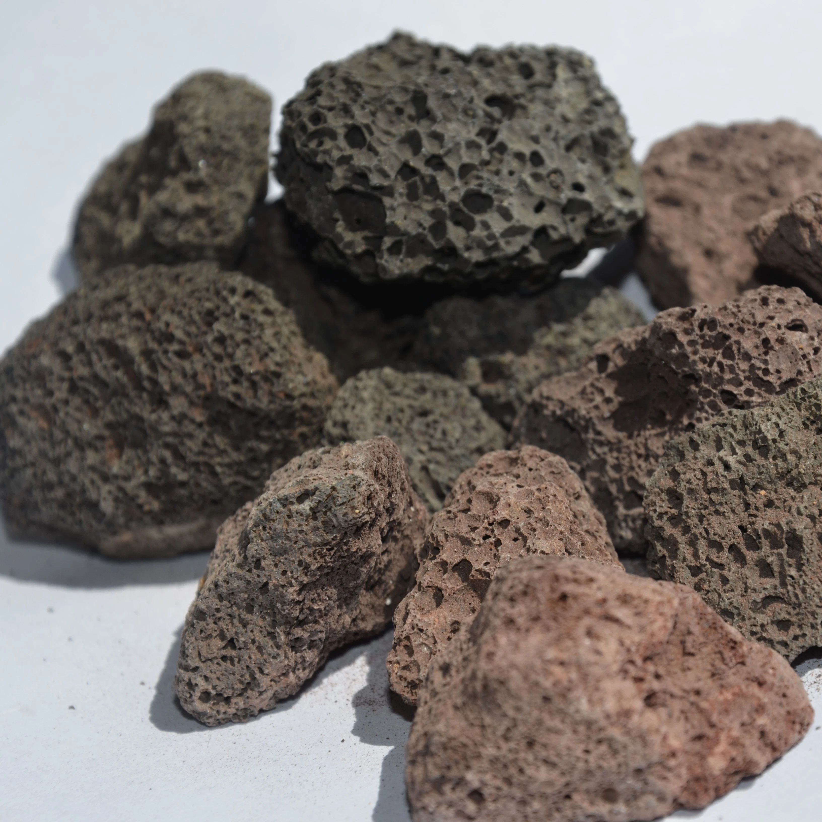 Lava Stone (Pumice basalt) Used Grinding Filter Material Barbecue Charcoal