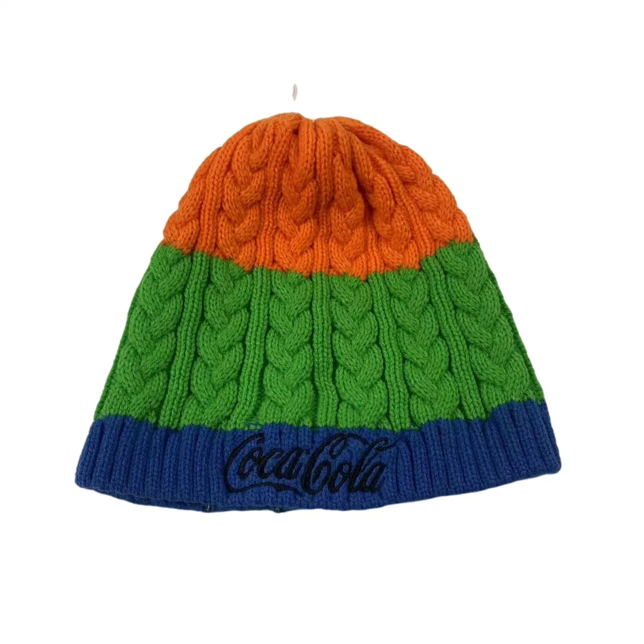 Câble extérieur tricot chaud de la famille des femmes les enfants de tricotage de Beanie Hat desserrés