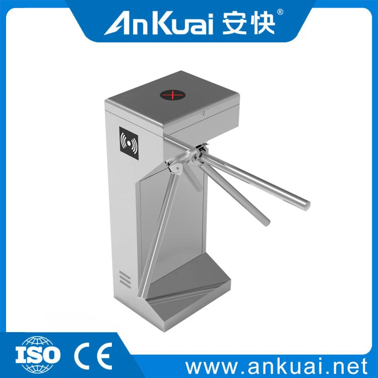 Tripod Turnstile Security Access Control Communication Interface Stainless Steel Barrier Gate Automatic