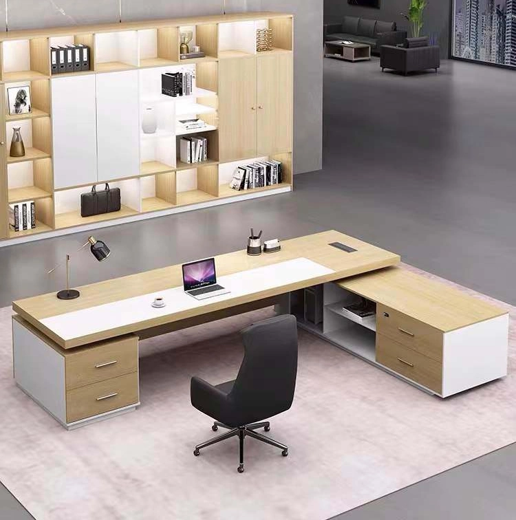 Luxury New Design Modern CEO Boss Wooden Office Furniture Executive Desk