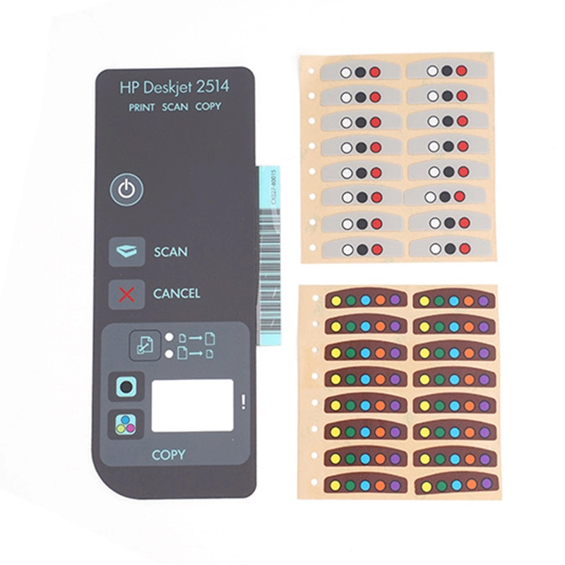 Pantalla de seda el policarbonato Lexan PC Panel táctil de control frontal gráfico etiqueta