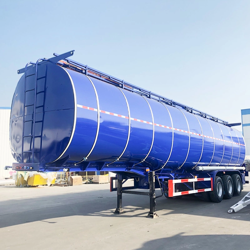 1m3- 12m3 Bitumen Transportation Tanker Asphalt Transportation Tank Trailers Oil Fuel Cement Gasoline Tanker Water Tanker with Pump for Sale in Mali