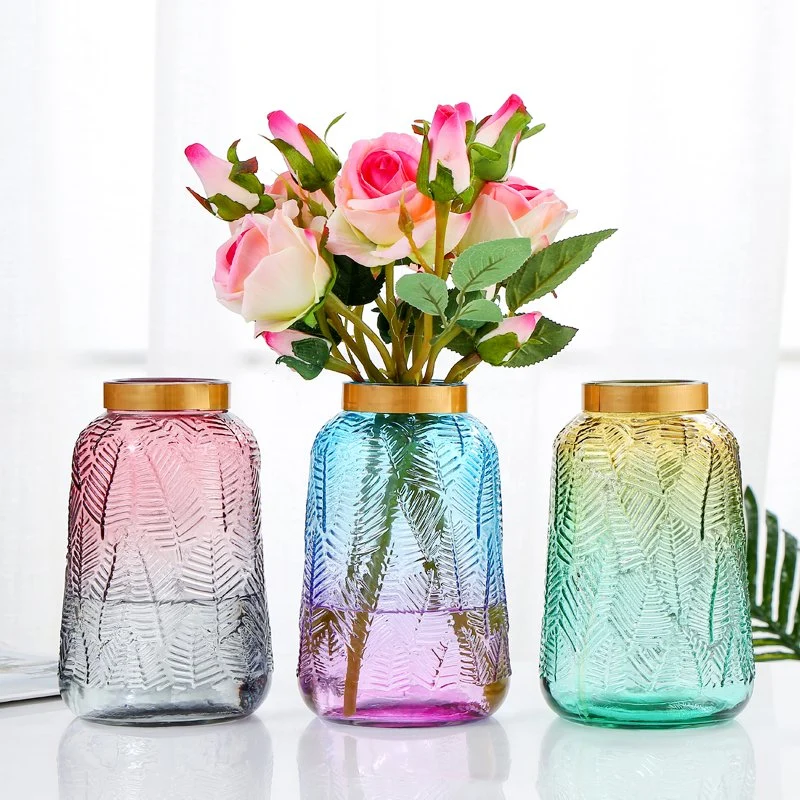 New Design of Living Room Interior Decoration Modern Glass Vase