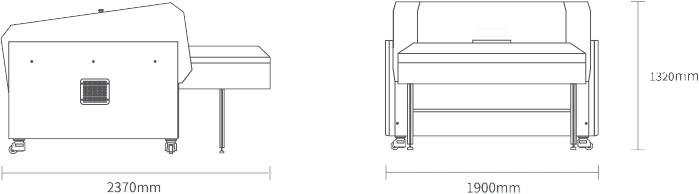 Automático en línea 4 hasta tamaño A2 CTP térmica plancha de impresión la máquina