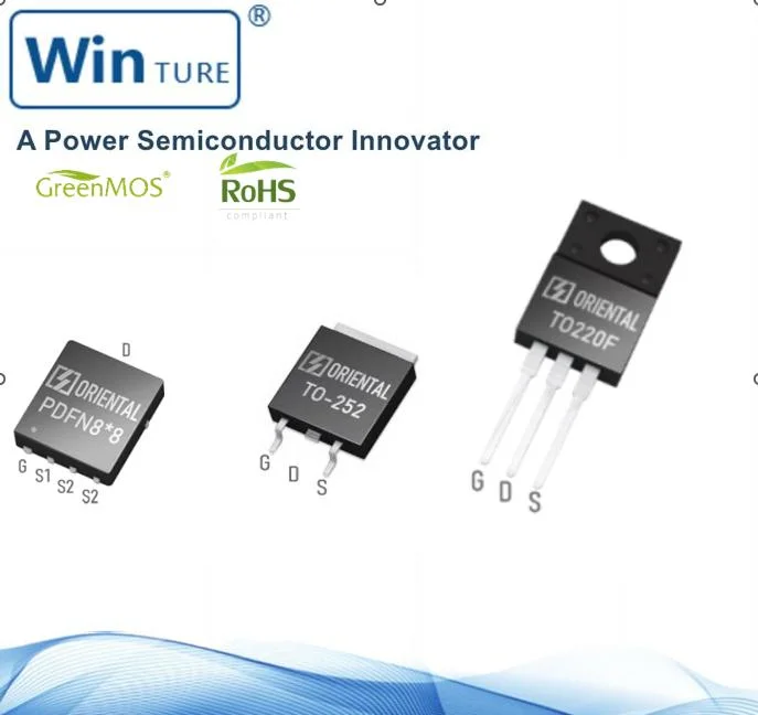 Excellente perte de conduction et de commutation TO247-F 800W Ost75n65hsmf 30V Fabricant Transistor bipolaire Trident Gate