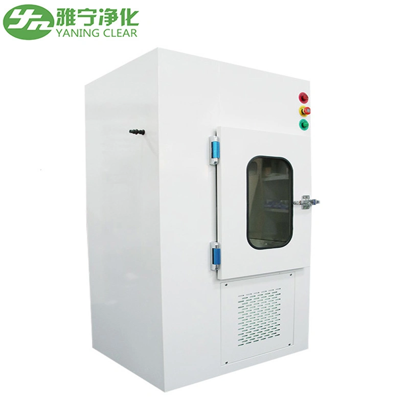 Yaning Hot Sale Pass Box with Air Shower Stainless Steel Dynamic Pass Box