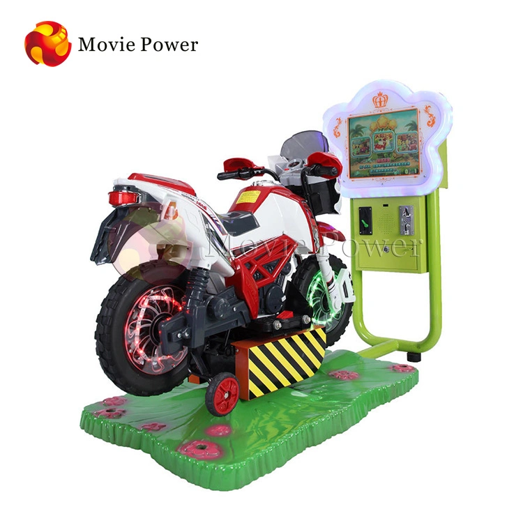 Motor Style Kids Motor Arcade Game Machine Coin Operated Motorbike Games