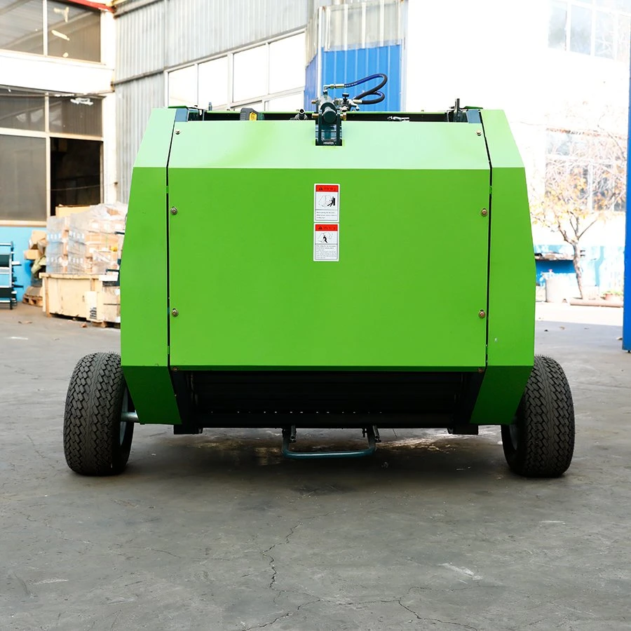 Small Volume Large Capacity Round Hay Baler Walking Tractor