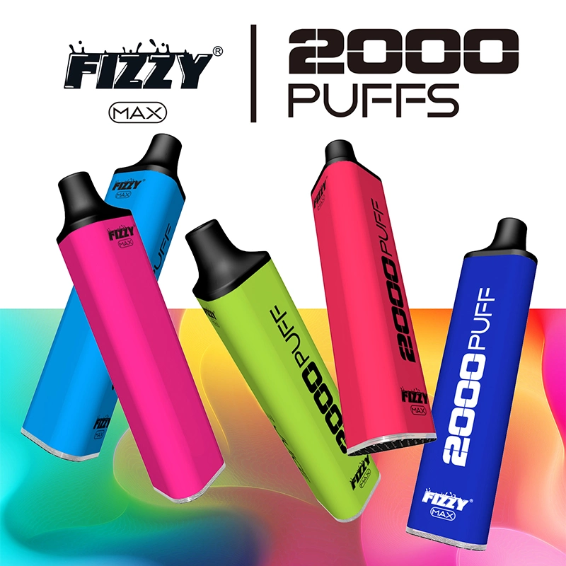 30 sabores 2000 puffs descartáveis e cigarros Pape Shisha felpudos Max Shion Electronic Chacendeie