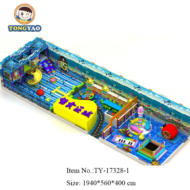 Supply Children Soft Indoor Playground with Trampoline Park