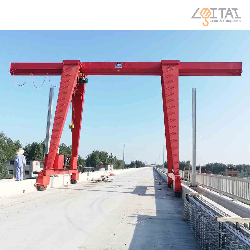 30t Double Girder Rubber Tire Gantry Crane