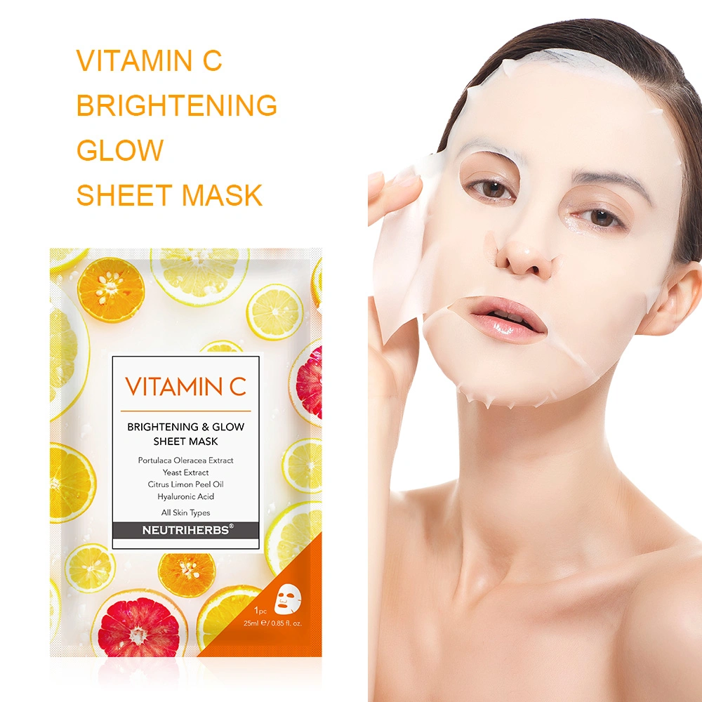 Manufacturer OEM ODM Custom Face Care Anti-Aging Facial and Body Mask Organic Moisturizer Whitening Facial Sheet Masks