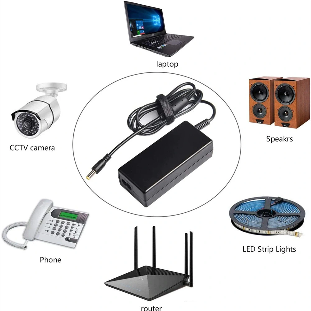 1 to 2/4/6/8 Way Male to Female Power Splitter Cable DC 12V 4A 5A 60W Monitor Power Adapter Power Supply for Surveillance CCTV IP Camera