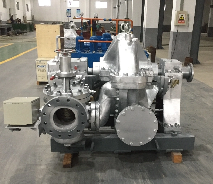 500kw-3000kw Double Stage Back Pressure Steam Turbine/St Genset/Drive