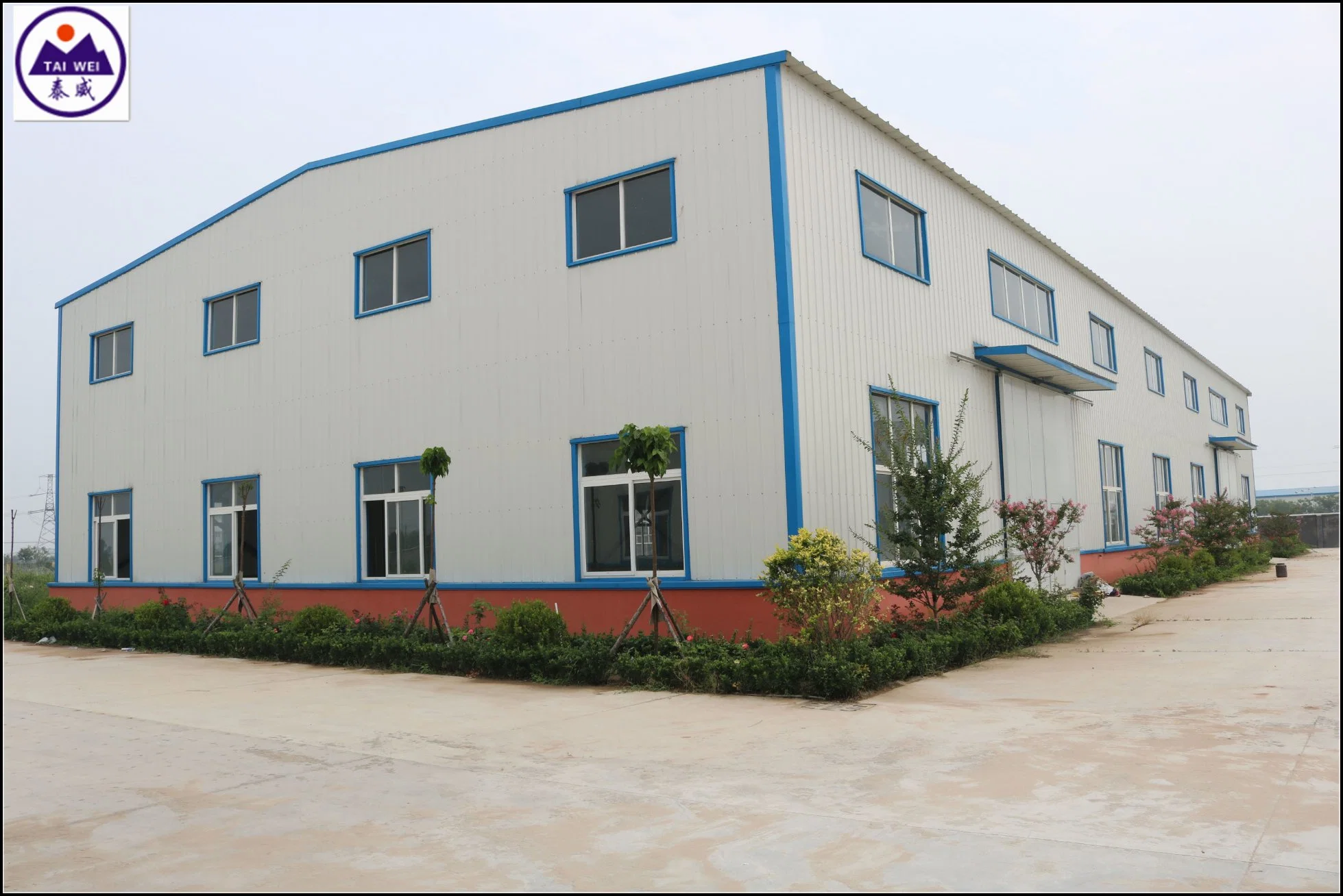 Basra Steel Structural Steel Fabrication Modern Portable Building (TW815J)