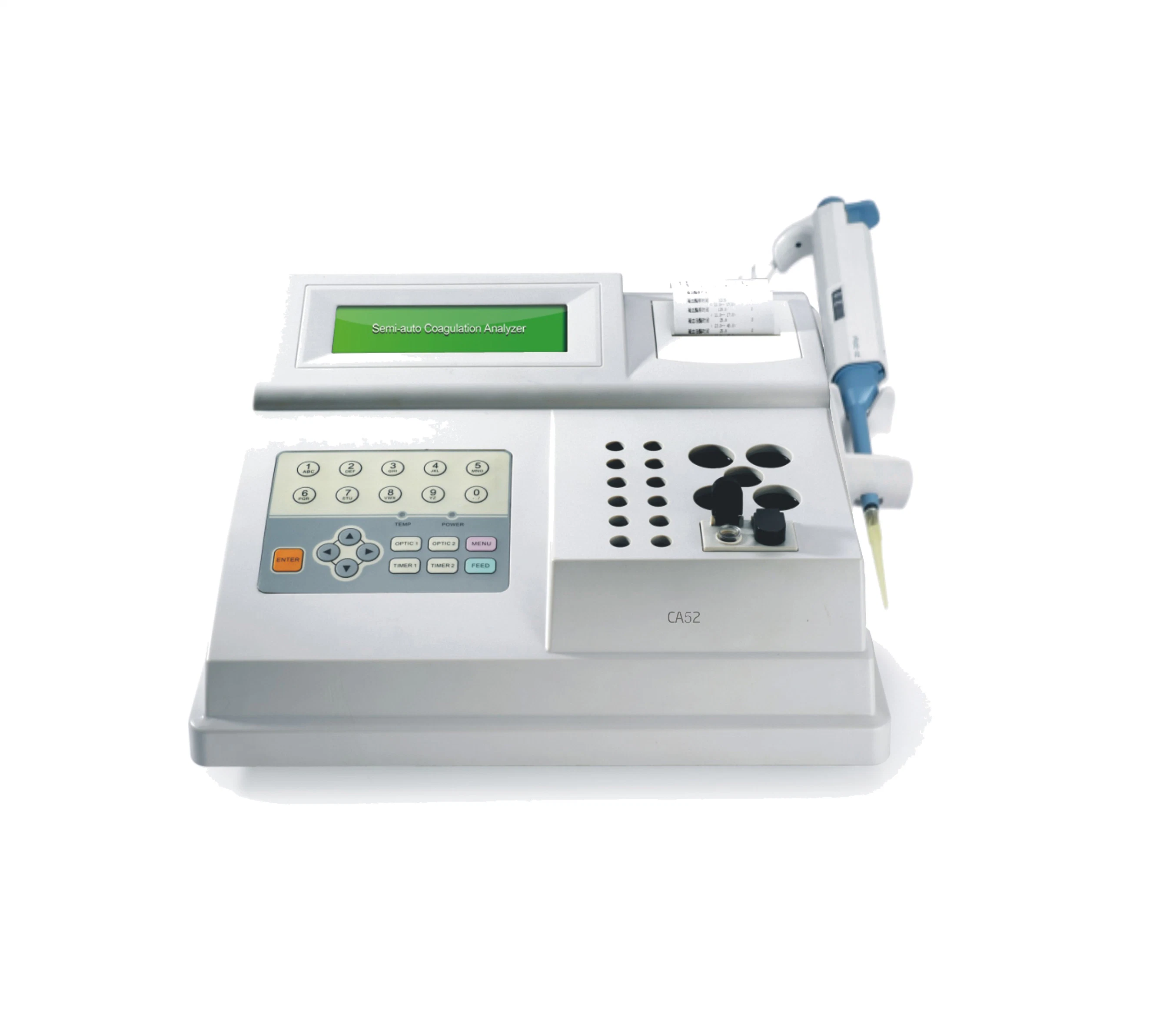 Semi- Automatic Clinic Blood Coagulation Analyzer Portable Coagulation Analyzer with Ce Certificate