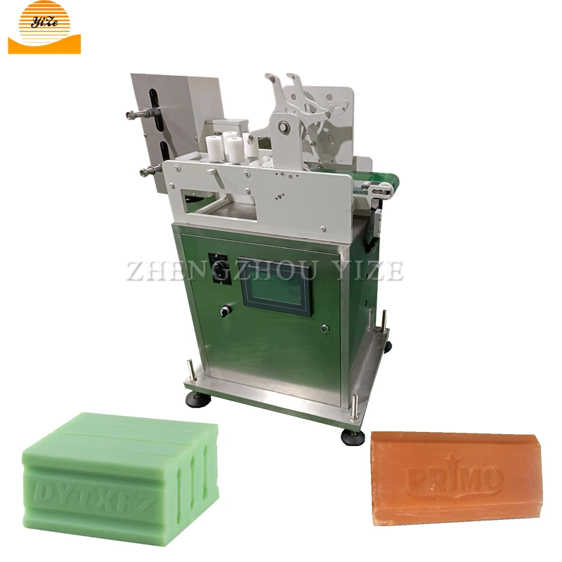 Automatic Laundry Bar Soap Cutting and Stamping Machine Bath Soap Logo Press Printer Shaping Making Machine