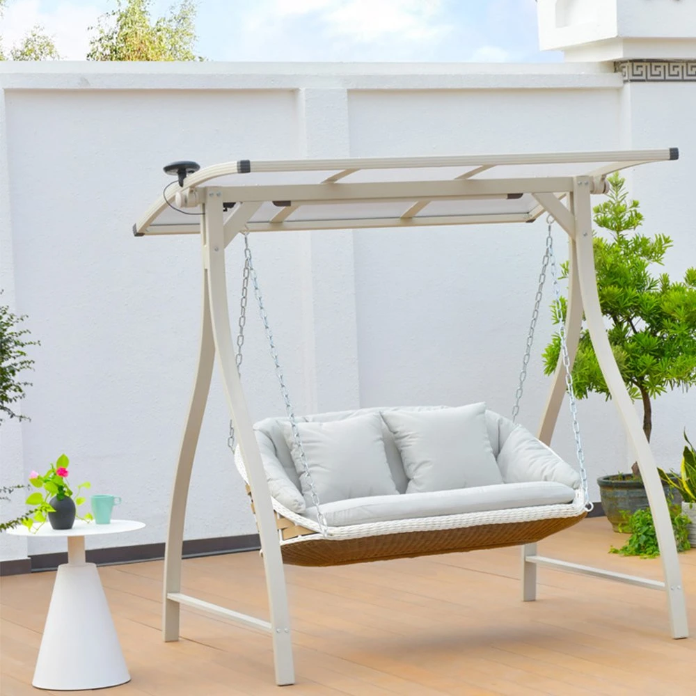Indoor Living Room Outdoor Beach Patio Modern Rattan Metal Garden Swing Hanging Chair