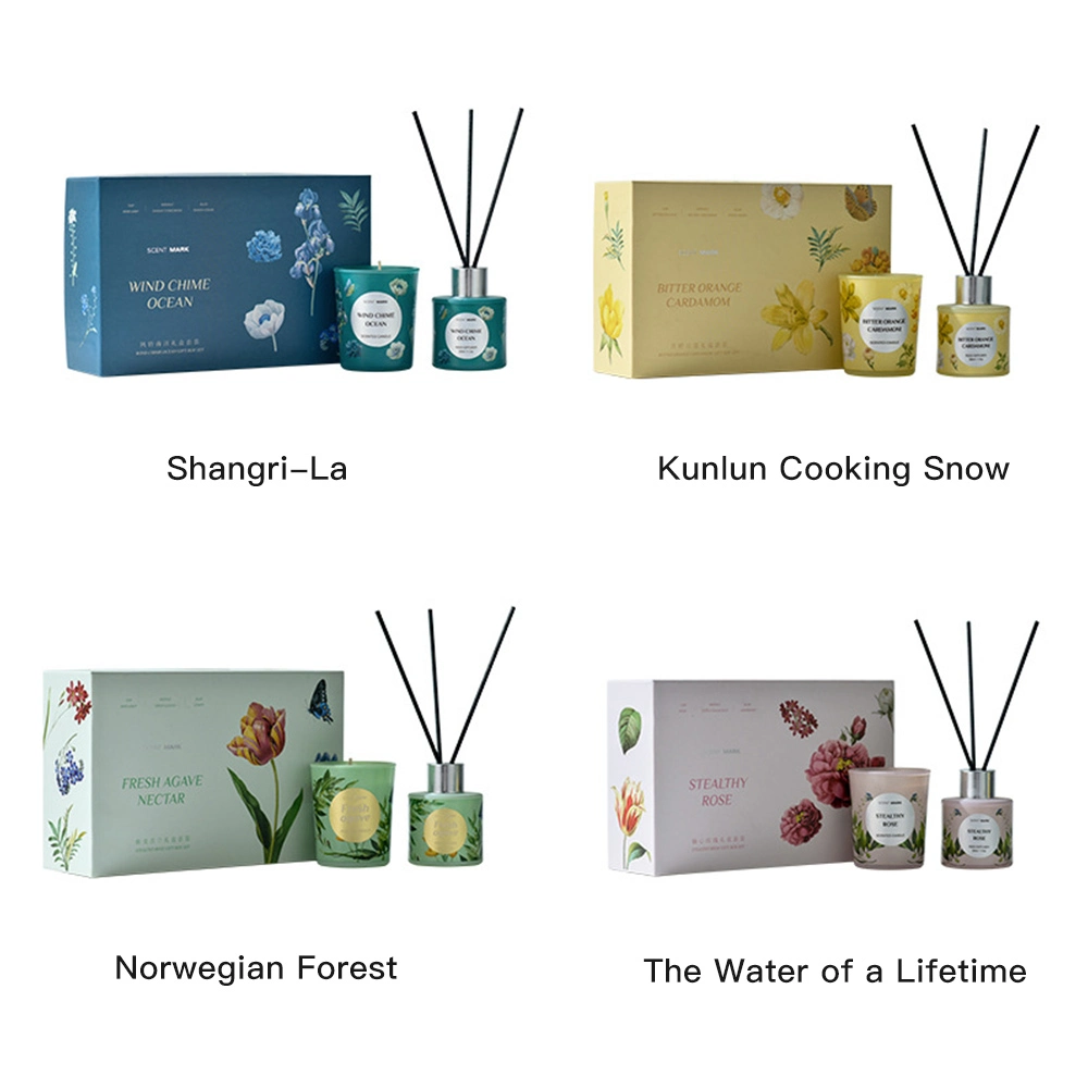 Home Air Fresh Indoor Fireless Aromatherapy Gift Box