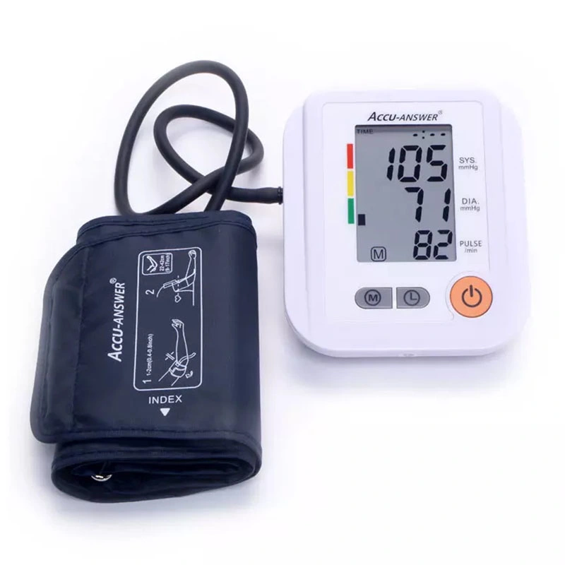 OEM Home Care Medical Arm Digital Automatic Blood Pressure Monitor with Upper Arm Cuff